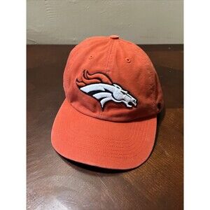 47 Brand - Fitted Denver Broncos - Orange Cap Hat 100% Cotton OSFA